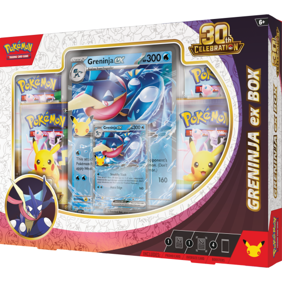 Pokémon TCG: 30th Celebration - Ex Box - Greninja ex