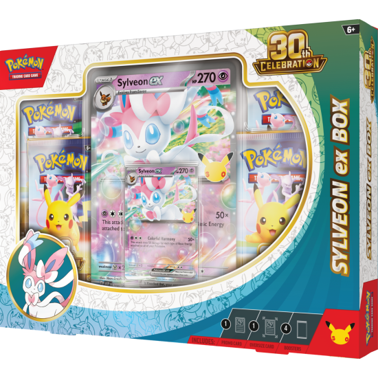 Pokémon TCG: 30th Celebration - Ex Box - Sylveon ex