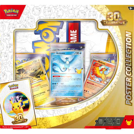 Pokemon TCG: 30th Celebration - Poster Collection