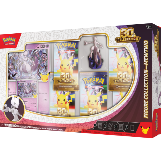 Pokémon TCG: 30th Celebration - Figure Collection - Mewtwo