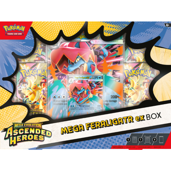 Pokémon TCG: Mega Evolution - Ascended Heroes - Feraligatr ex