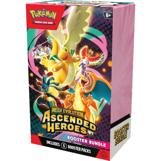 Pokémon TCG: Mega Evolution - Ascended Heroes - Booster Bundle