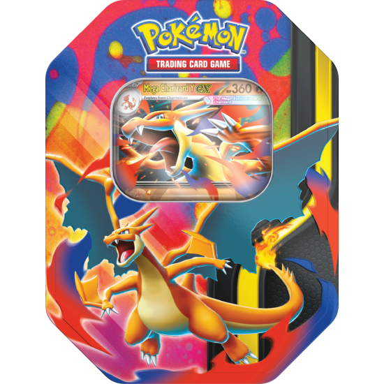 Pokémon TCG: Mega Charizard Tin - Mega Charizard Y