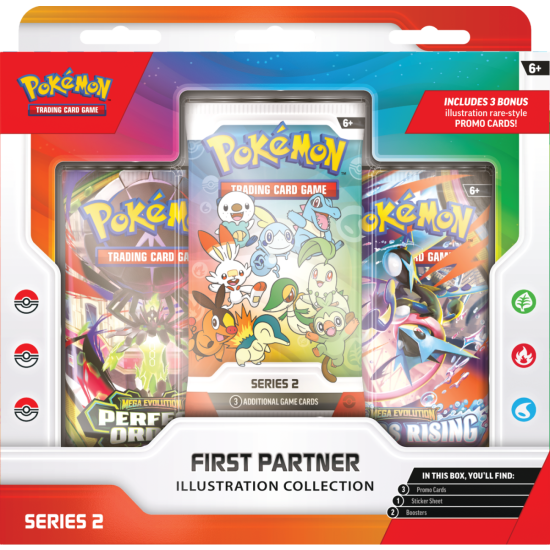 Pokémon TCG: First Partner - Illustration Collection - Series 2