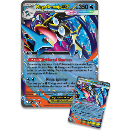 Mega Greninja ex Premium Collection