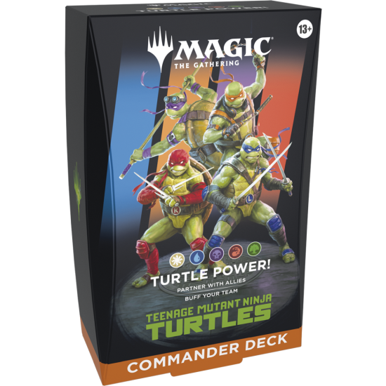 Magic the Gathering: Teenage Mutant Ninja Turtles - Commander Deck - Turtle Power!