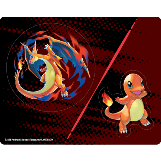 Ascended Heroes - Tech Sticker Collection - Charmander/Mega Charizard Y