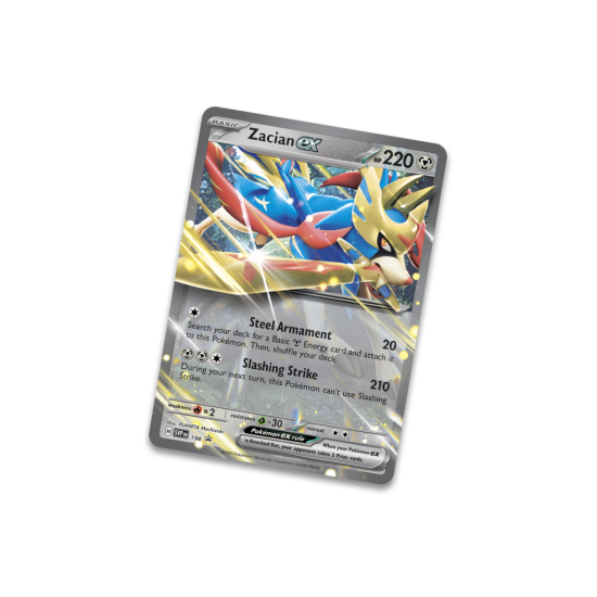 Pokemon TCG: Summer Tin 2025 Zacian ex