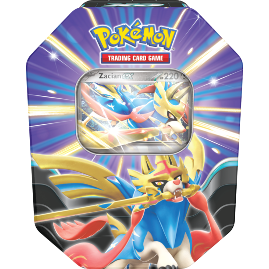 Pokemon TCG: Summer Tin 2025 Zacian ex