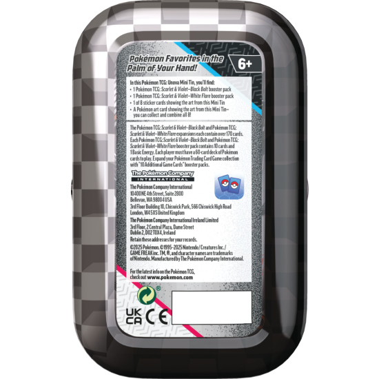 Unova Mini Tin - Bundle 8 szt.