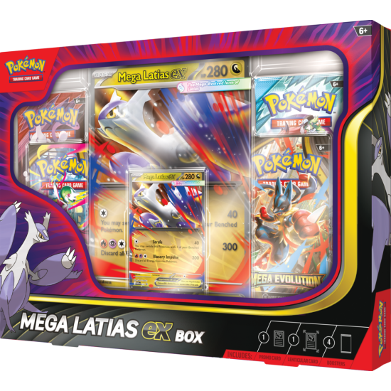 Pokémon TCG: Mega Latias ex Box