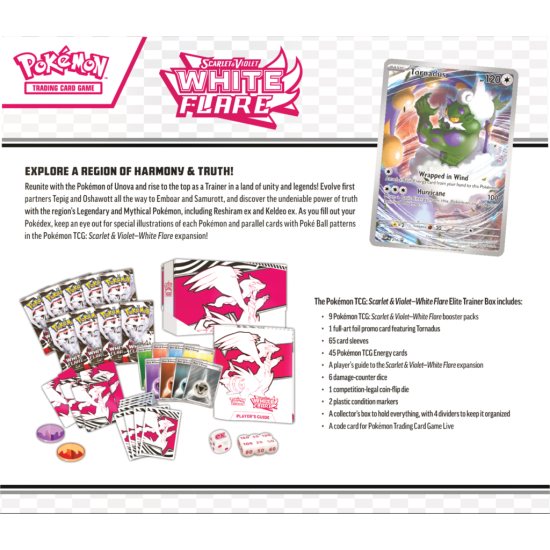 Black Bolt & White Flare Elite Trainer Box Reshiram