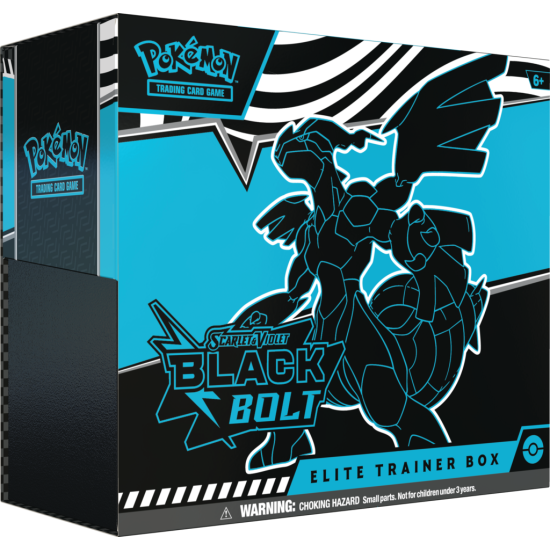 Black Bolt & White Flare Elite Trainer Box Zekrom