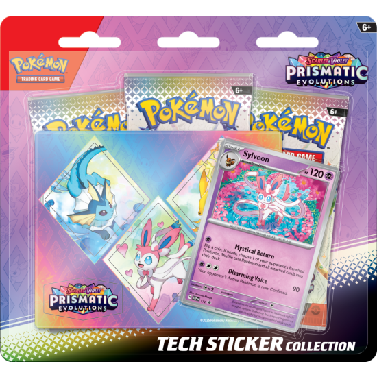 Prismatic Evolutions - Tech Sticker BUNDLE Sylveon
